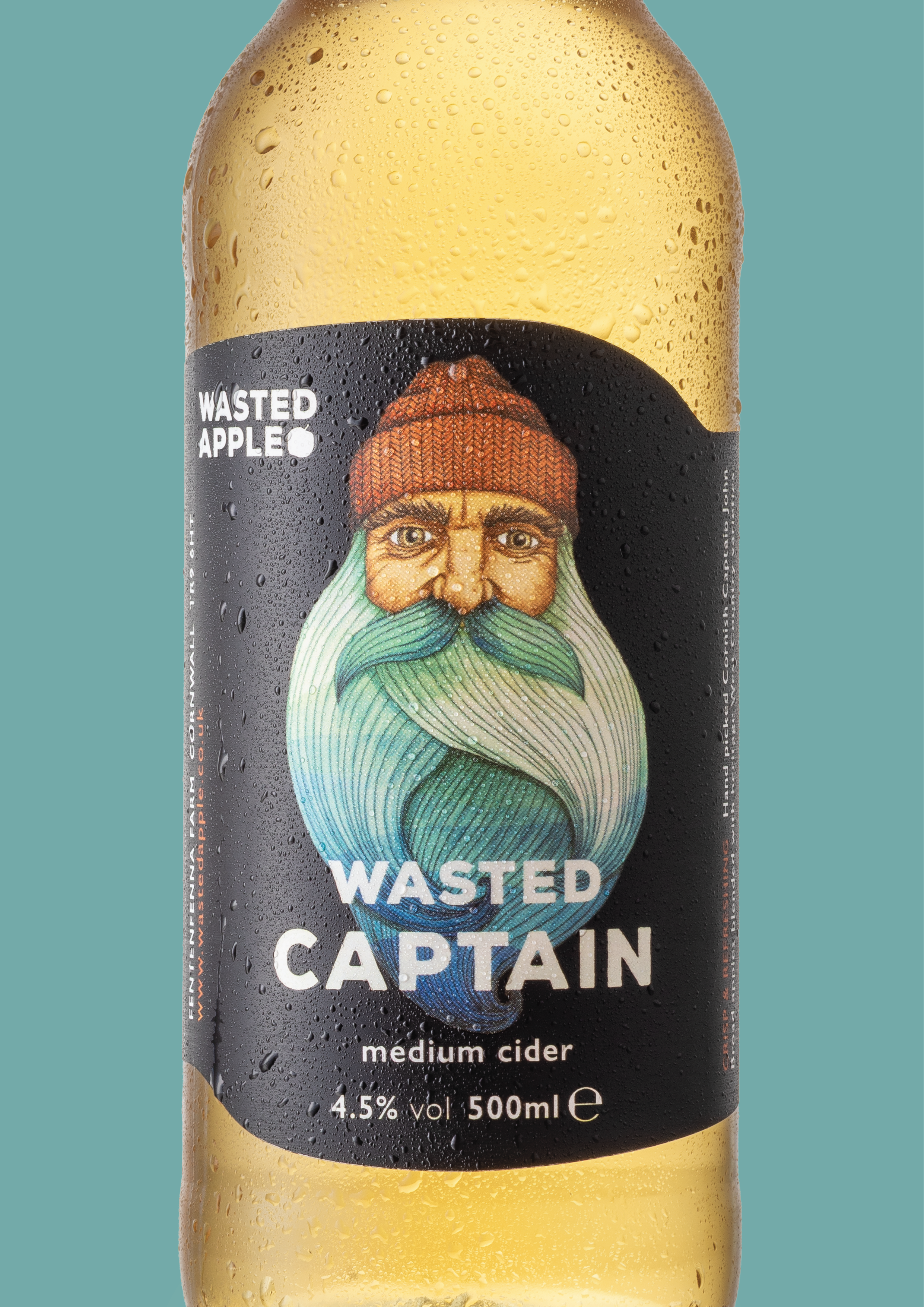 WASTED CAPTAIN - Medium Cider - 12 x 500ml