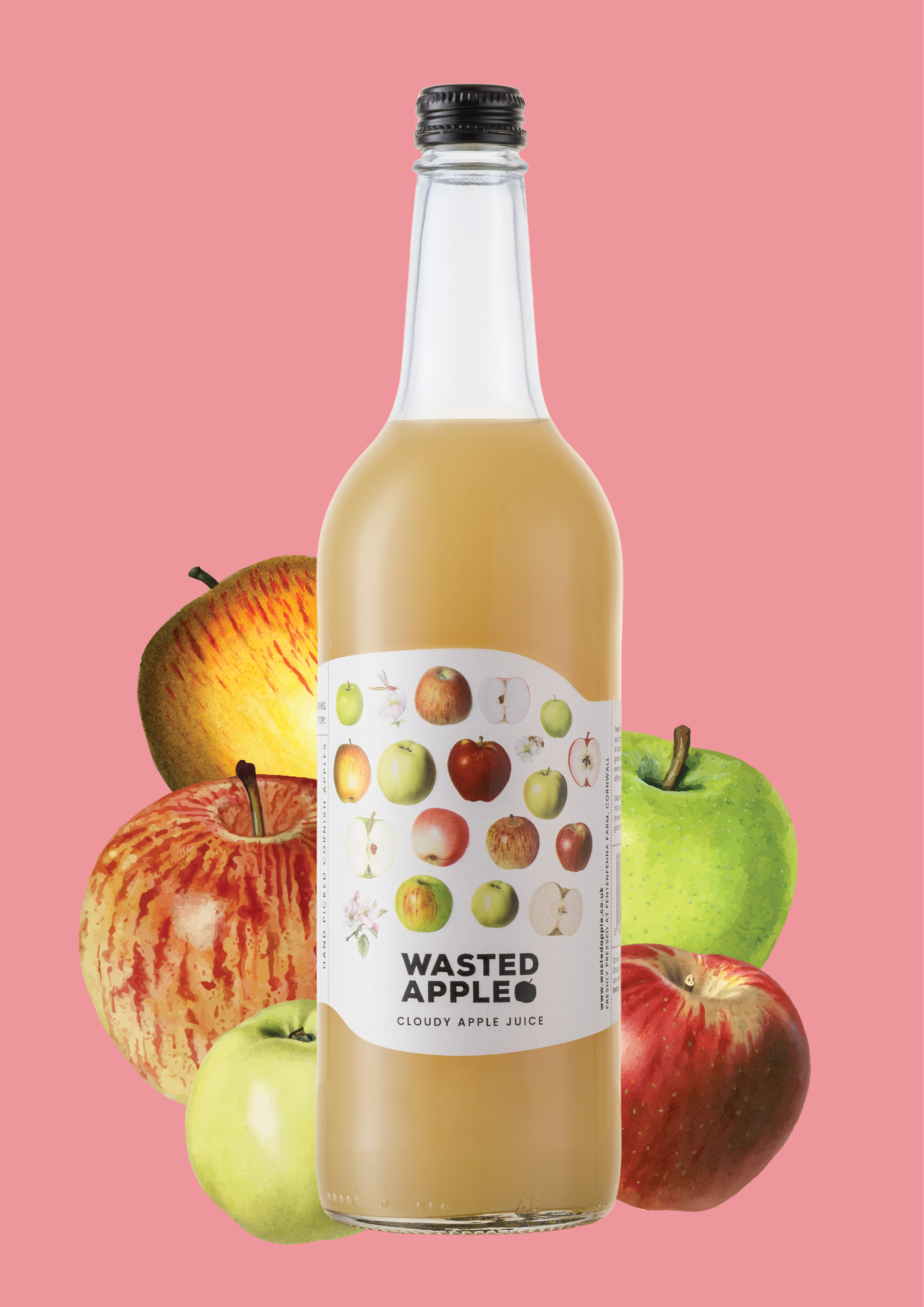 Cornish Cloudy Apple Juice - 6 x 750ml